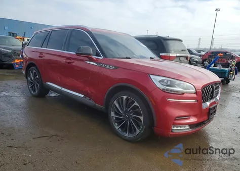 2020 Lincoln Aviator Reserve z USA, uszkodzony, nr VIN 5LM5J7XC5LGL26697